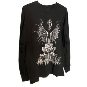 SKINNY PUPPY Men’s Vintage Long Sleeve Shirt Last Rights World Tour 1992 Rare